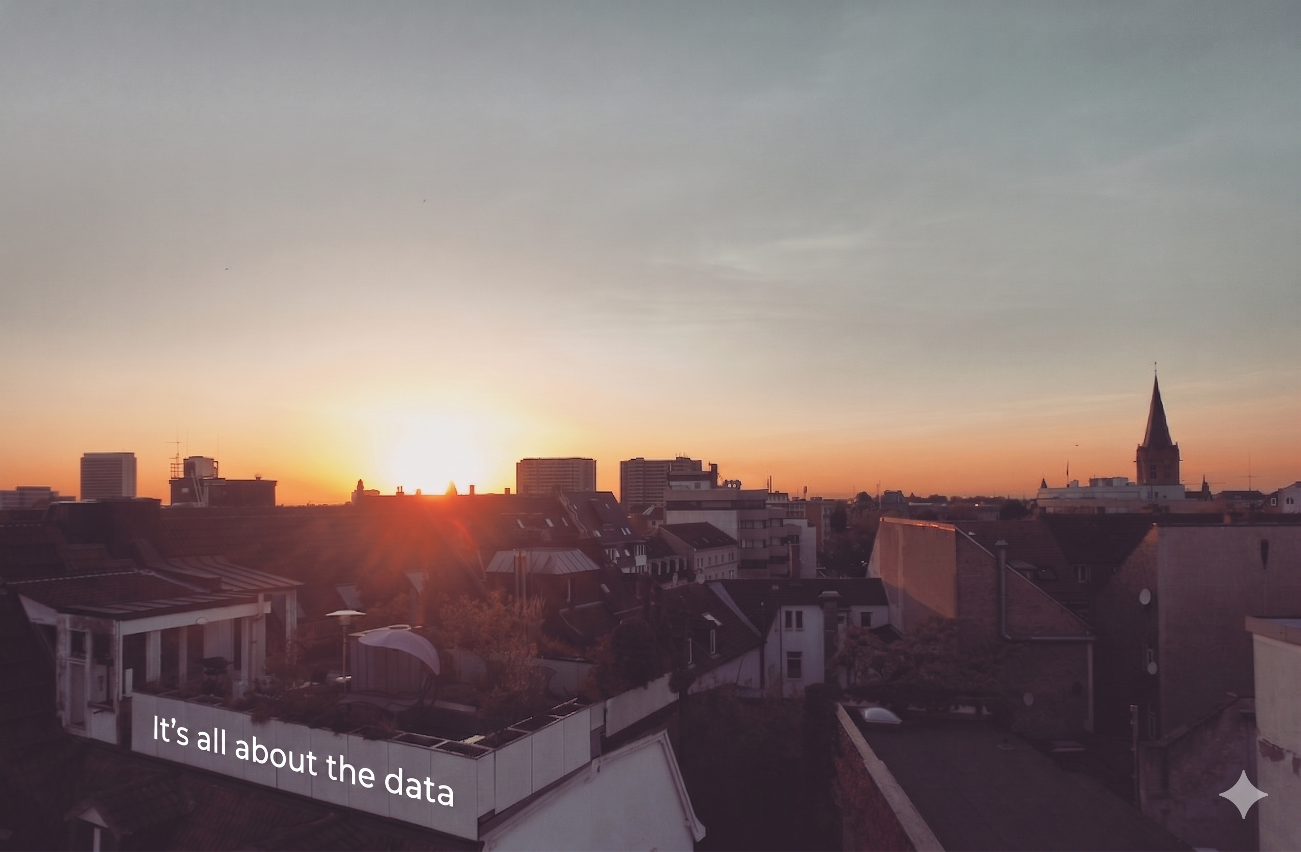 It's all about the data